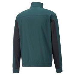 Sudadera sin Capucha Hombre Puma Fit Woven Training Verde