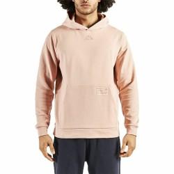 Sudadera con Capucha Hombre Kappa Rosa