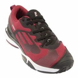 Zapatillas Deportivas Hombre Bullpadel Hack Hybrid Fly 22l Rojo Oscuro