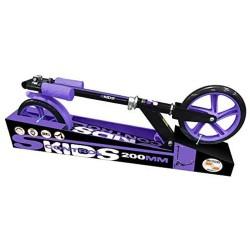 Patinete SKIDS CONTROL Morado Plegable Pata de cabra