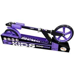 Patinete SKIDS CONTROL Morado Plegable Pata de cabra