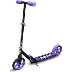 Patinete SKIDS CONTROL Morado Plegable Pata de cabra