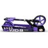 Patinete SKIDS CONTROL Morado Plegable Pata de cabra