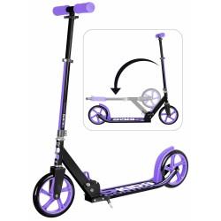 Patinete SKIDS CONTROL Morado Plegable Pata de cabra