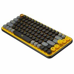 Teclado Logitech POP Francés Amarillo AZERTY