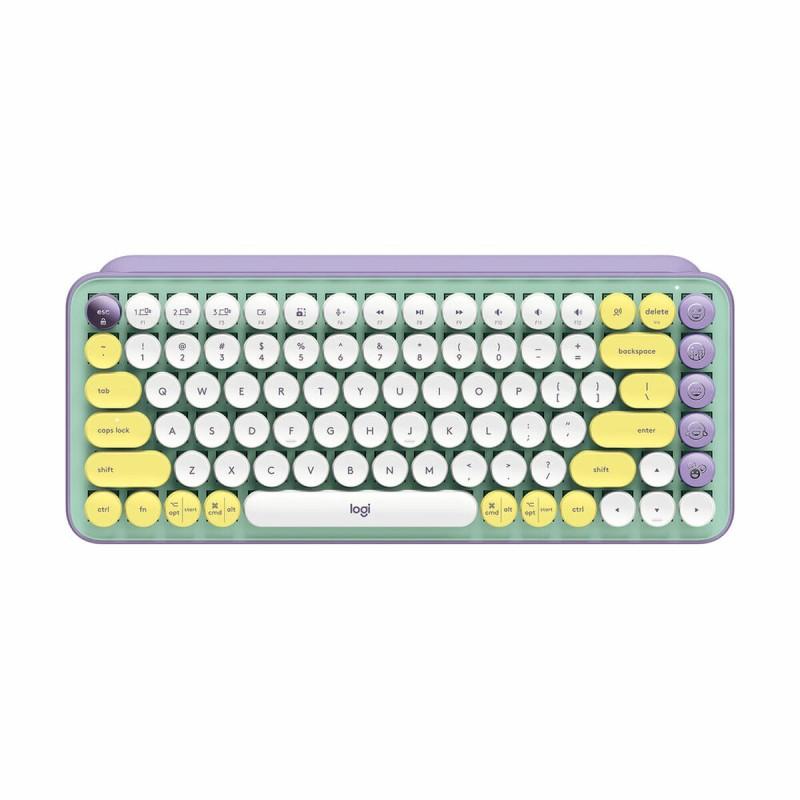 Teclado Logitech POP Francés Verde AZERTY AZERTY