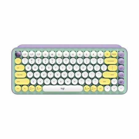 Teclado Logitech POP Francés Verde AZERTY AZERTY