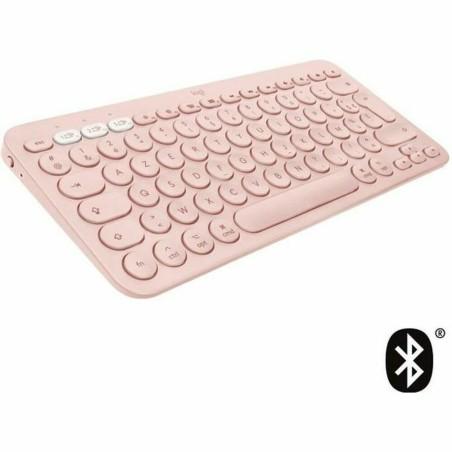 Teclado Logitech K380 Francés Rosa AZERTY