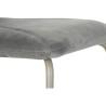 Silla de Comedor DKD Home Decor Gris Metal Poliéster (44 x 46 x 90 cm)