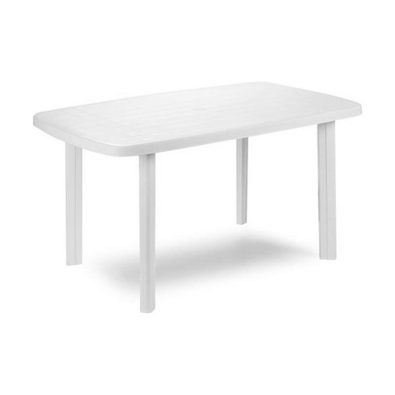 Mesa auxiliar IPAE Progarden 08330100 Blanco Resina (72 x 137 x 85 cm )