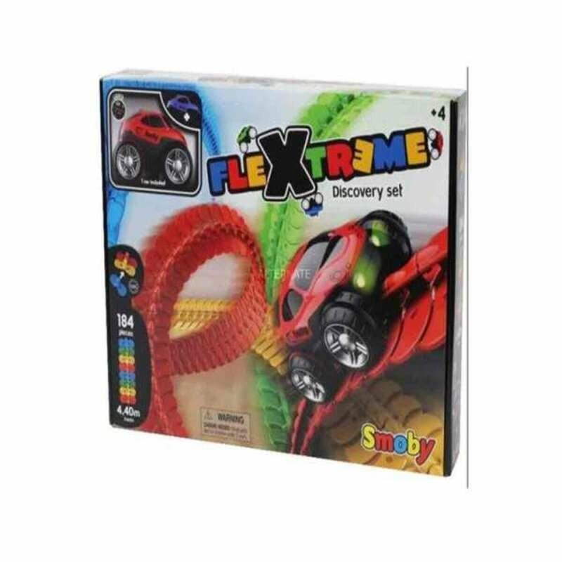 Pista de Carreras Smoby FleXtreme Discovery Set