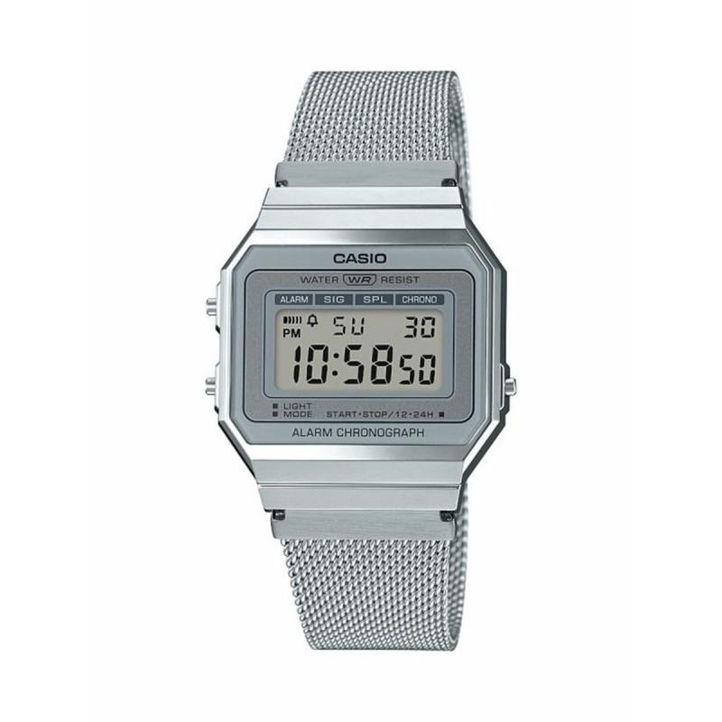 Reloj Hombre Casio A700WEM-7AEF Plateado