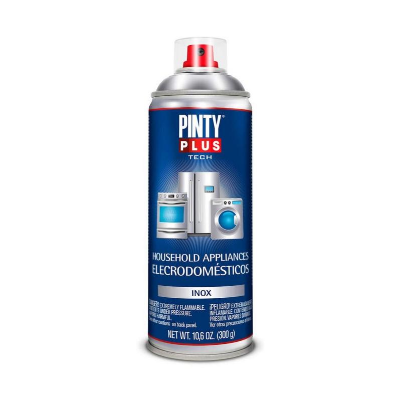 Pintura en spray Pintyplus Tech E150 400 ml Electrodomésticos Plateado