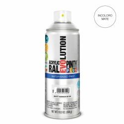 Barniz en Spray Pintyplus Evolution M199 Mate Base de agua 400 ml Incoloro