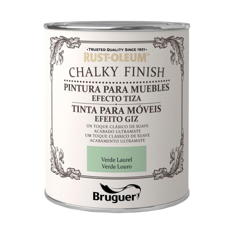 Pintura Bruguer Rust-oleum Chalky Finish 5397547 Muebles 750 ml Laurel