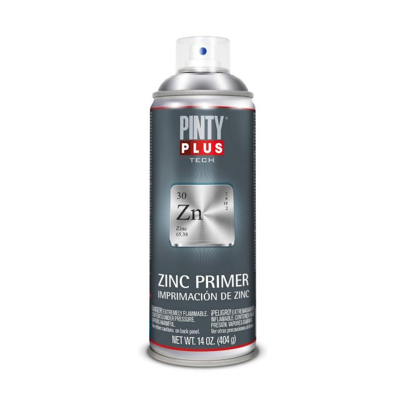 Pintura en spray Pintyplus Tech Z169 Zinc 400 ml Galvanizado