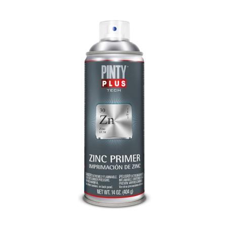 Pintura en spray Pintyplus Tech Z169 Zinc 400 ml Galvanizado