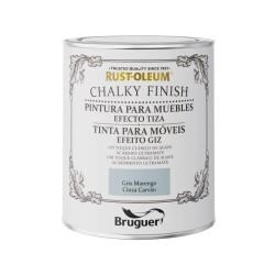 Pintura Bruguer Rust-oleum Chalky Finish 5733887 Muebles 750 ml Gris Marengo