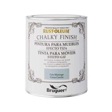 Pintura Bruguer Rust-oleum Chalky Finish 5733887 Muebles 750 ml Gris Marengo