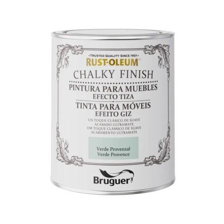 Pintura Bruguer Rust-oleum Chalky Finish 5733888 Muebles Provencal Green 750 ml