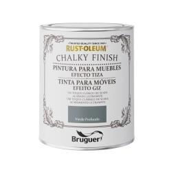 Pintura Bruguer Rust-oleum Chalky Finish 5733890 Muebles Deep Green 750 ml