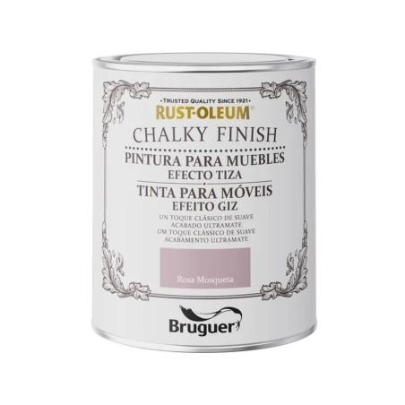 Pintura Bruguer Rust-oleum Chalky Finish 5733892 Muebles 750 ml Rosa Mosqueta