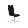 Silla de Comedor DKD Home Decor Negro Metal Poliuretano (59 x 45 x 102 cm)