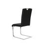 Silla de Comedor DKD Home Decor Negro Metal Poliuretano (59 x 45 x 102 cm)