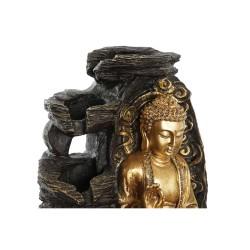 Fuente DKD Home Decor 21 x 21 x 25 cm Buda Resina Oriental (2 Unidades)