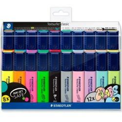 Set de Marcadores Fluorescentes Staedtler Textsurfer Classic 20 Piezas Multicolor