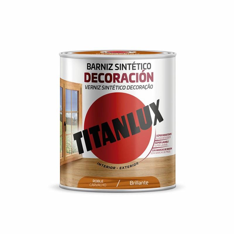 Barniz sintético Titanlux m10100214 Brillante Roble 250 ml