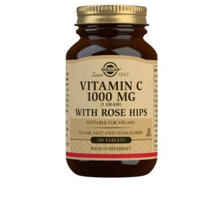 Rose Hips + Vitamina C Solgar Rose Hips C (100 uds)