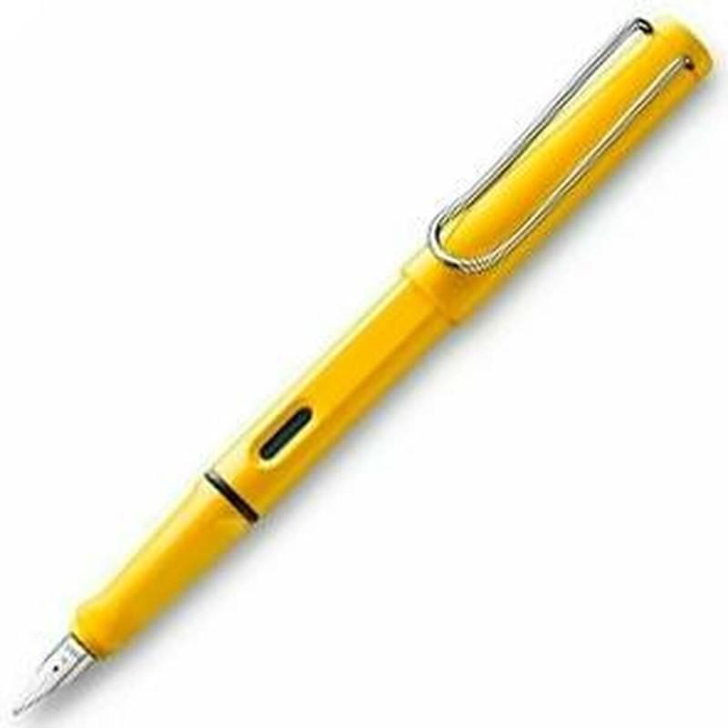 Pluma de Caligrafía Lamy Safari 018M Amarillo Azul