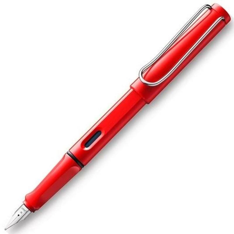 Pluma de Caligrafía Lamy Safari 016M Rojo Azul