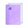 Cuaderno Oxford European Book Malva A4 5 Piezas