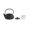 Tetera DKD Home Decor Negro Acero Inoxidable Blanco (2 Unidades)