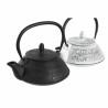 Tetera DKD Home Decor Negro Acero Inoxidable Blanco (2 Unidades)