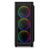 Caja Semitorre ATX Sharkoon RGB Wave Negro