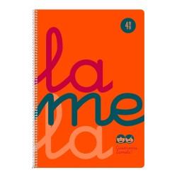 Cuaderno Lamela Naranja Din A4 5 Piezas 80 Hojas