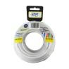 Cable EDM 2 x 2,5 mm 10 m Blanco