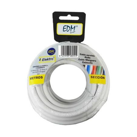 Cable EDM Blanco 2 x 0,75 mm