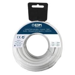 Cable EDM 3 x 1 mm Blanco 15 m