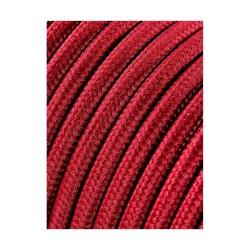 Cable EDM C08 2 x 0,75 mm Burdeos Textil 5 m