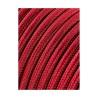 Cable EDM C08 2 x 0,75 mm Burdeos Textil 5 m