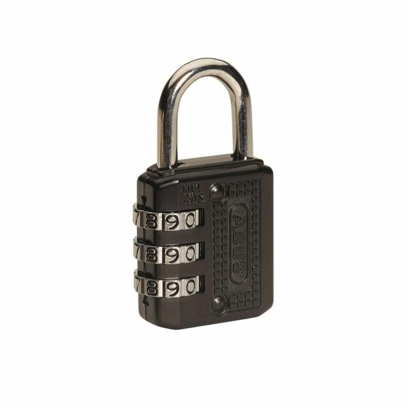 Candado de combinación ABUS 715/20 Negro Acero Zinc (2 cm)