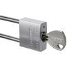 Candado de llave ABUS Titalium 64ti/30hb60 Acero Aluminio Extralargo (3 cm)
