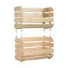 Caja Organizadora Apilable Astigarraga 60 x 28,5 x 35,3 cm Madera Pino