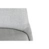 Silla de Comedor DKD Home Decor Poliéster Gris claro Roble (48 x 44 x 84 cm)