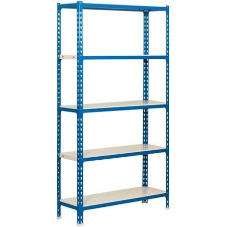 Estantería SimonRack Azul Blanco Metal 180 x 80 x 40 cm