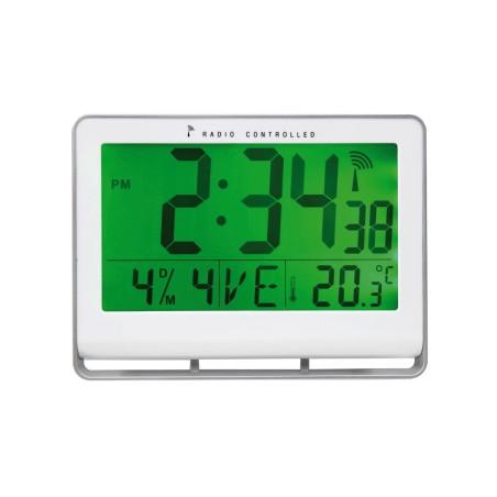 Reloj de Mesa Archivo 2000 ABS Gris Rectangular